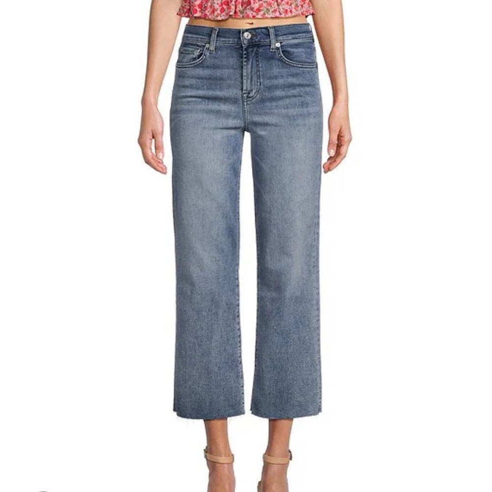 7 For All Mankind Cropped Alexa Jean